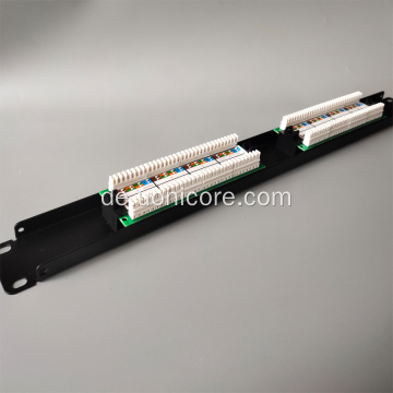 UTP 16 Ports CAT5E Ethernet das Patchpanel